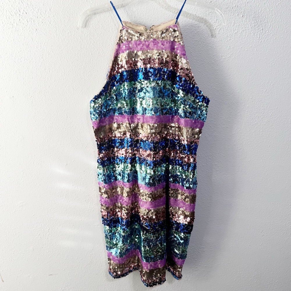 Aidan Mattox sequined dress size 8
